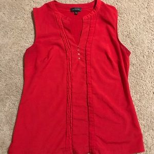 The Limited red Sleeveless Top